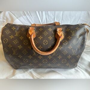 Louis Vuitton speedy 35 monogram bag purse